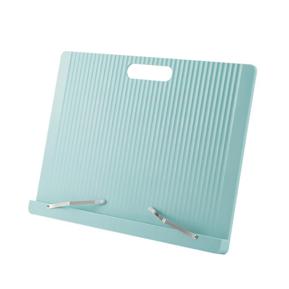 Tablet Accessories For Reading - Foldable Reading Bookshelf with Book Clips,Portable