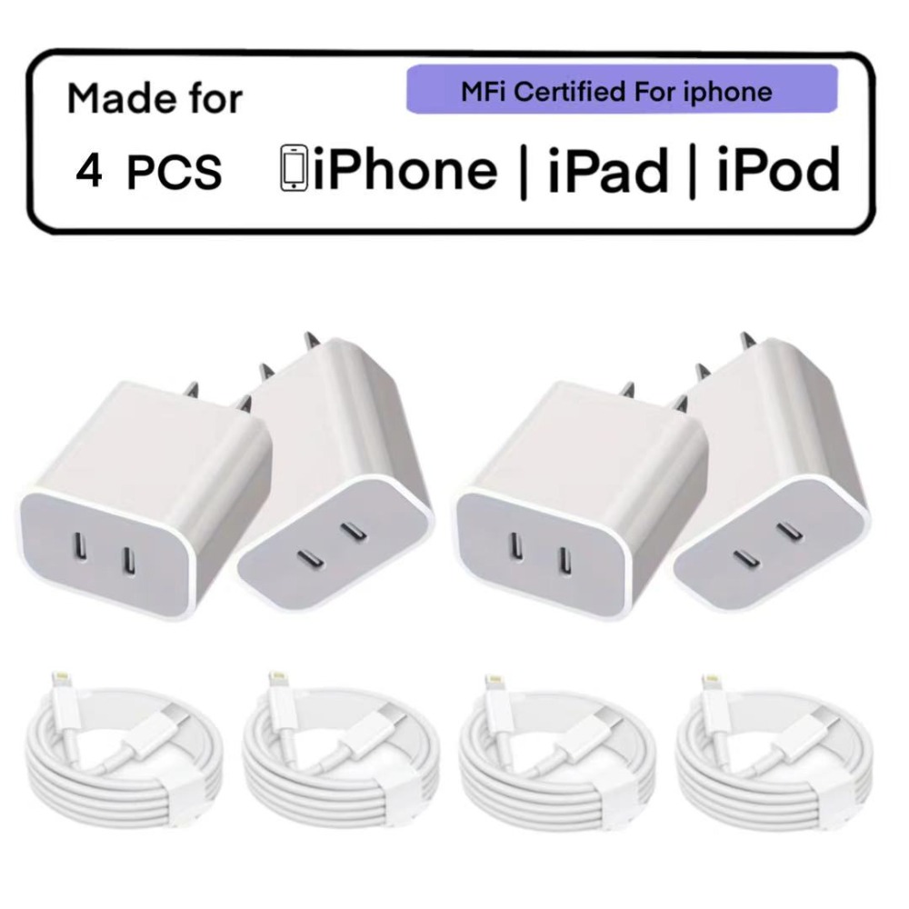 Tablet With Complete Accessories - 4pcs USB C Fast Charging Cables,