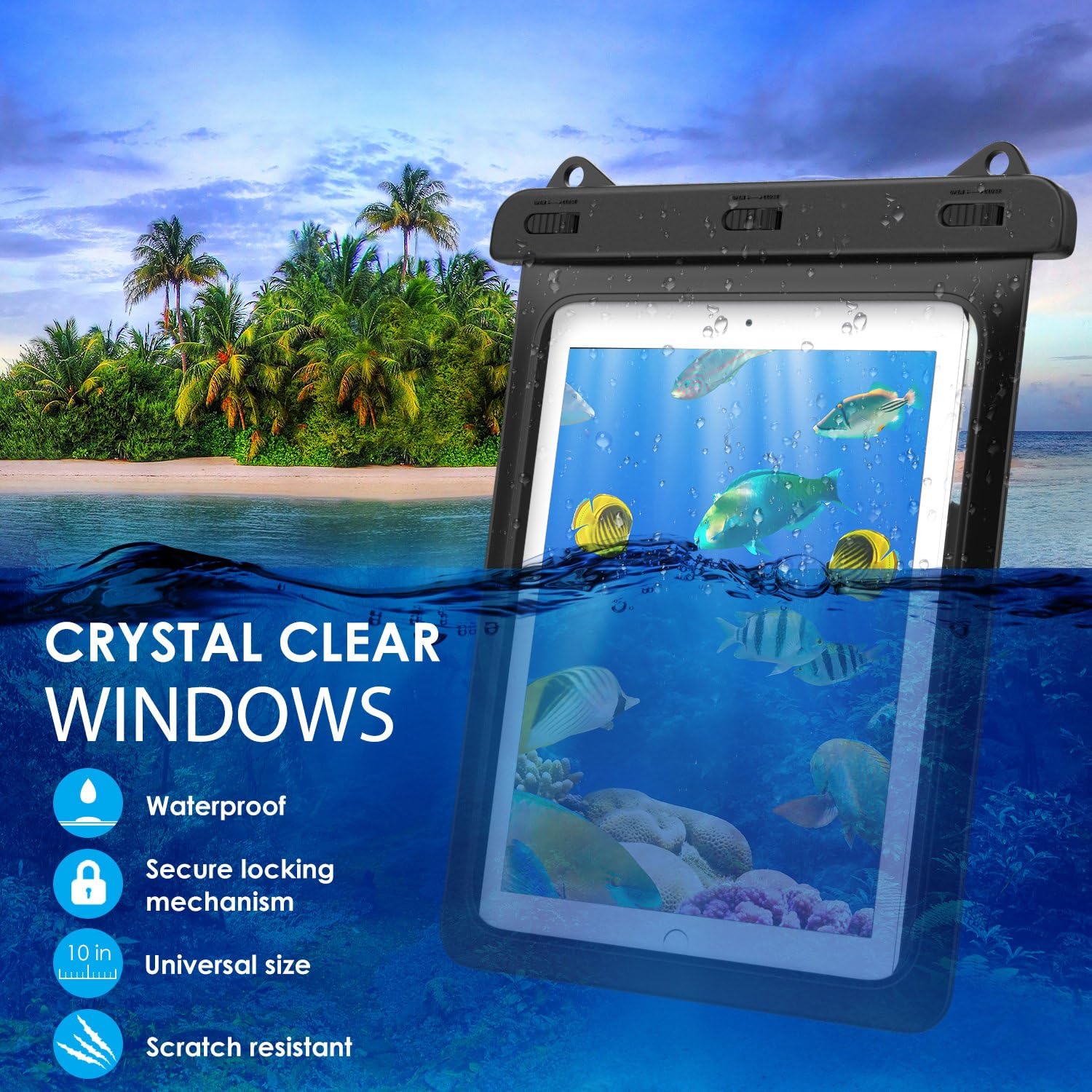 MoKo Waterproof Tablet Case Ta – обзор и цена Tablet Accessories Samsung