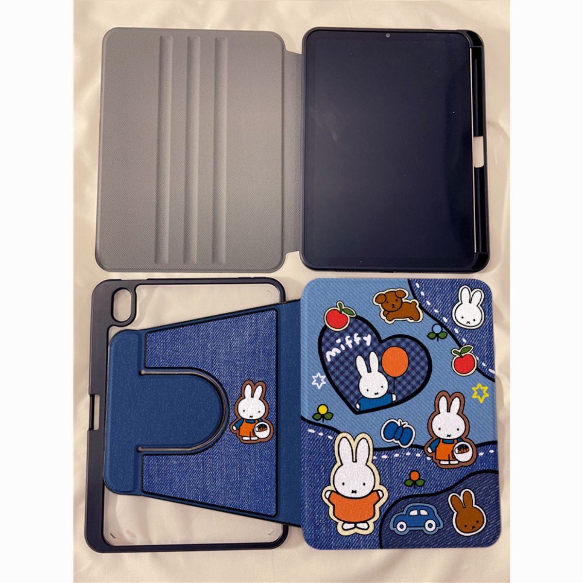Kawaii Miffy Rabbit Tablet Cas – обзор и цена Tablet Ipad Accessories