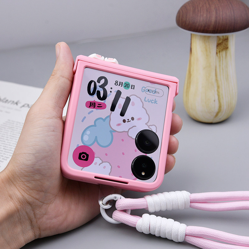 Cute Rabbit Ears Hinge Phone C – обзор и цена Motorola Tablet Accessories