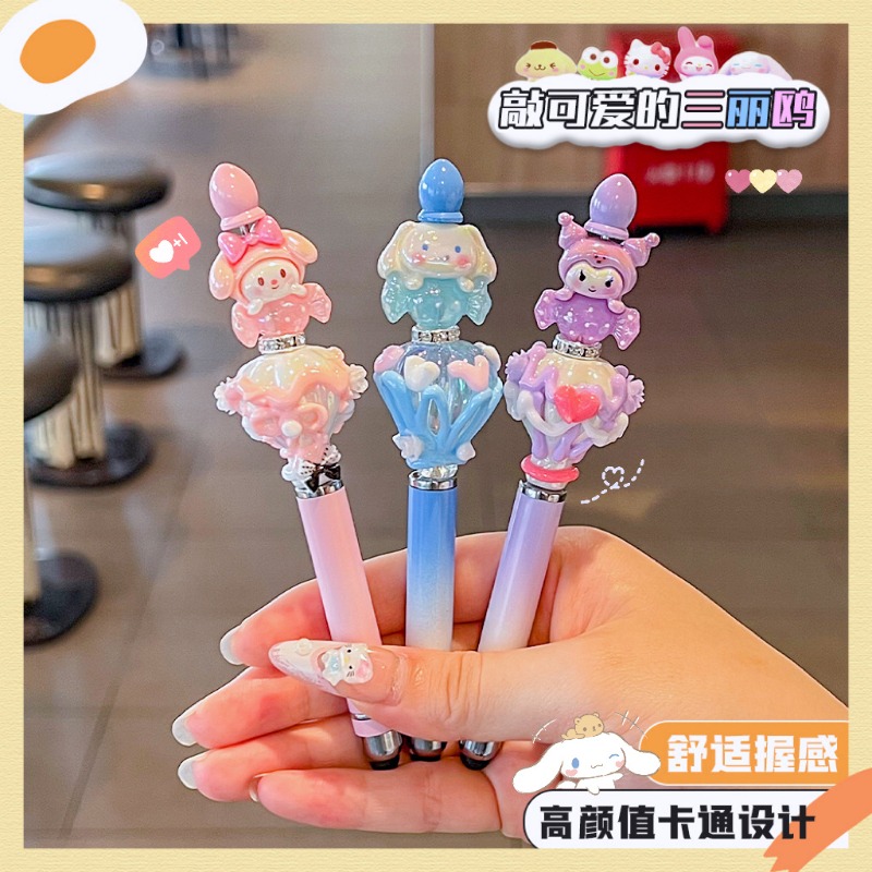 Cartoon Anime Sanrio Bead Pen  – обзор и цена Tablet Accessories Set