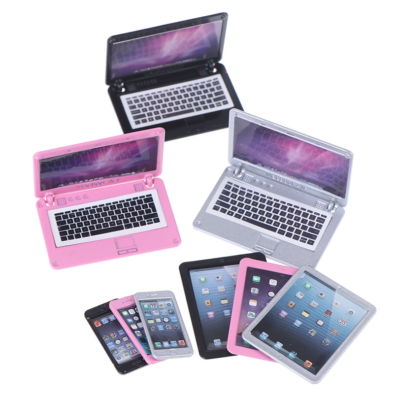 3Pcs/Set Simulation Mini Lapto – обзор и цена Tablet Accessories Set