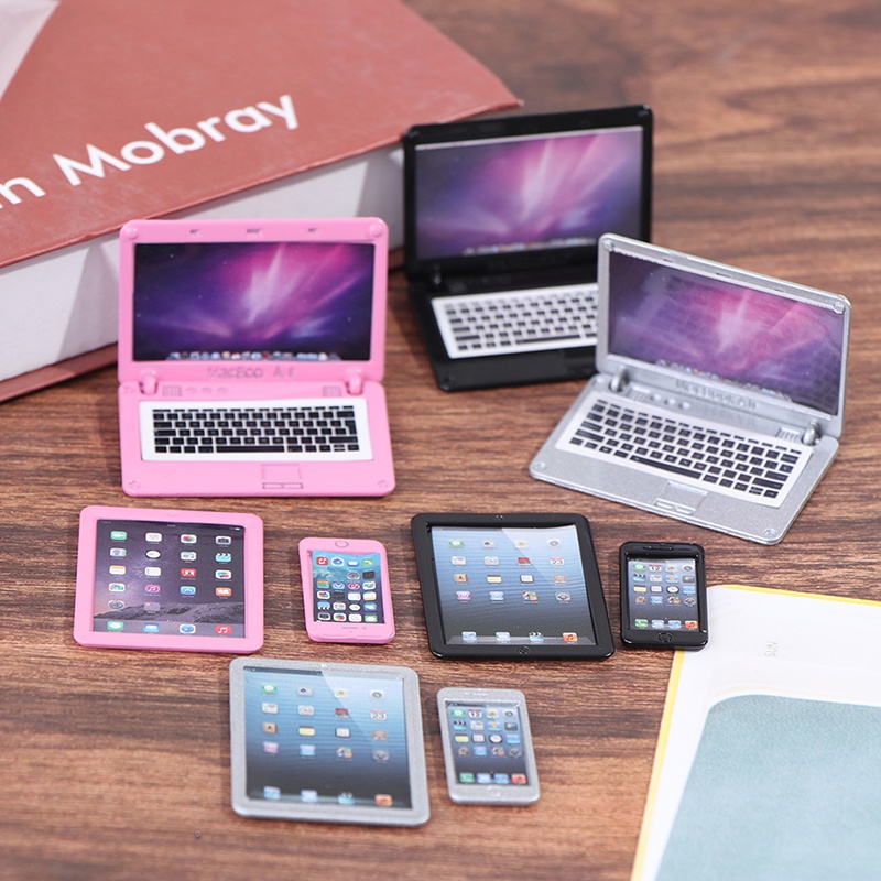 3Pcs/Set Simulation Mini Lapto – обзор и цена Tablet Accessories Set
