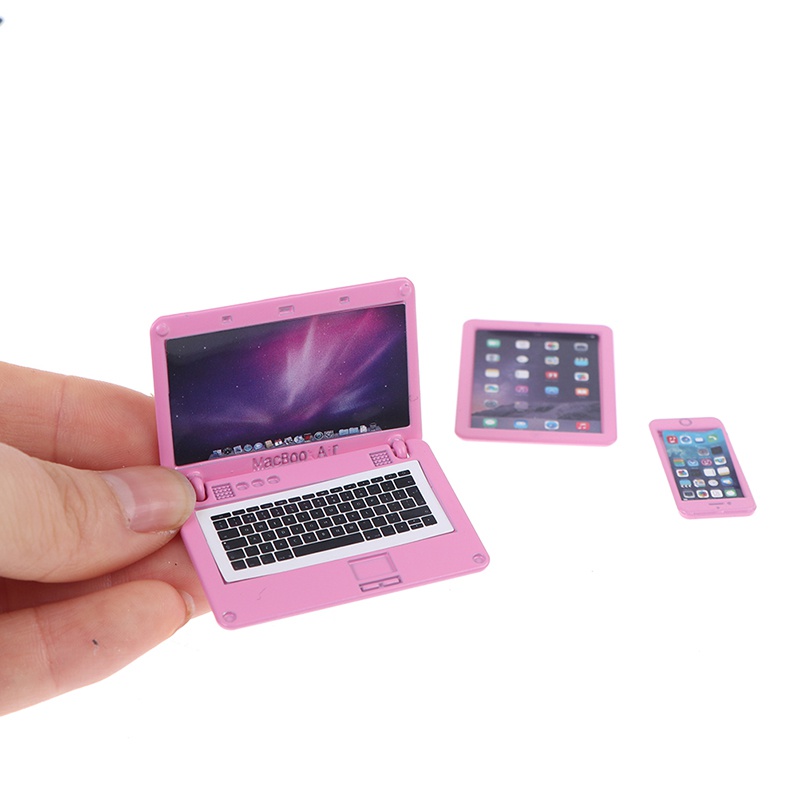 3Pcs/Set Simulation Mini Lapto – обзор и цена Tablet Accessories Set