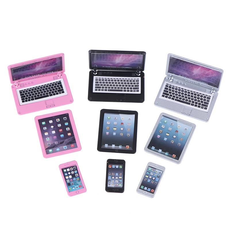 3Pcs/Set Simulation Mini Lapto – обзор и цена Tablet Accessories Set