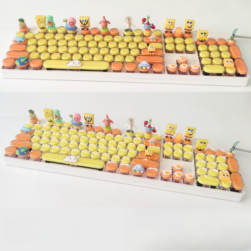Retro SpongeBo Mechanical Keyb – обзор и цена Tablet Ipad Accessories