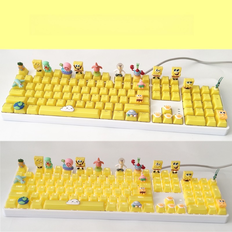 Retro SpongeBo Mechanical Keyb – обзор и цена Tablet Ipad Accessories