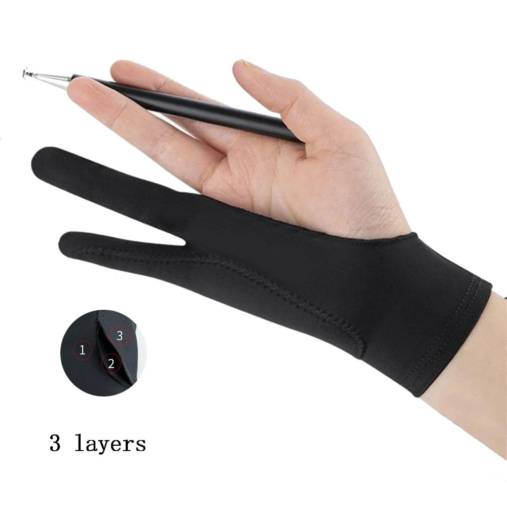 Anti-touch Painting Glove Tabl – обзор и цена Graphic Tablet Accessories