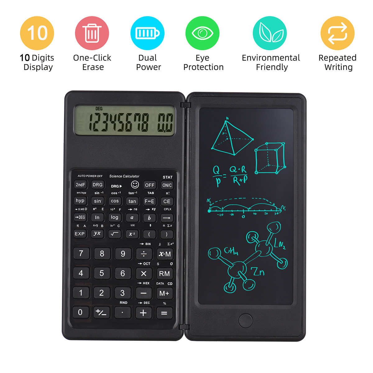 Foldable Scientific Calculator – обзор и цена Graphic Tablet Accessories