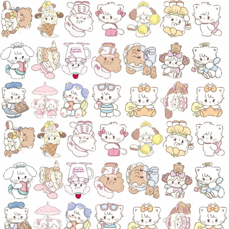 Cartoon Miko Acrylic Tablets H – обзор и цена Tablet Accessories Set