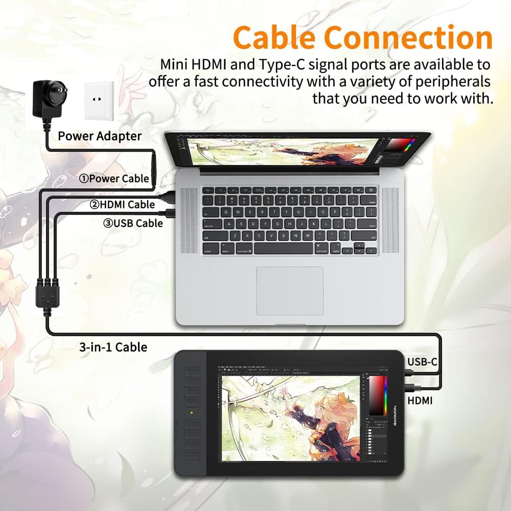 11.6 Inch Screen Gaomon PD1161 – обзор и цена Graphic Tablet Accessories