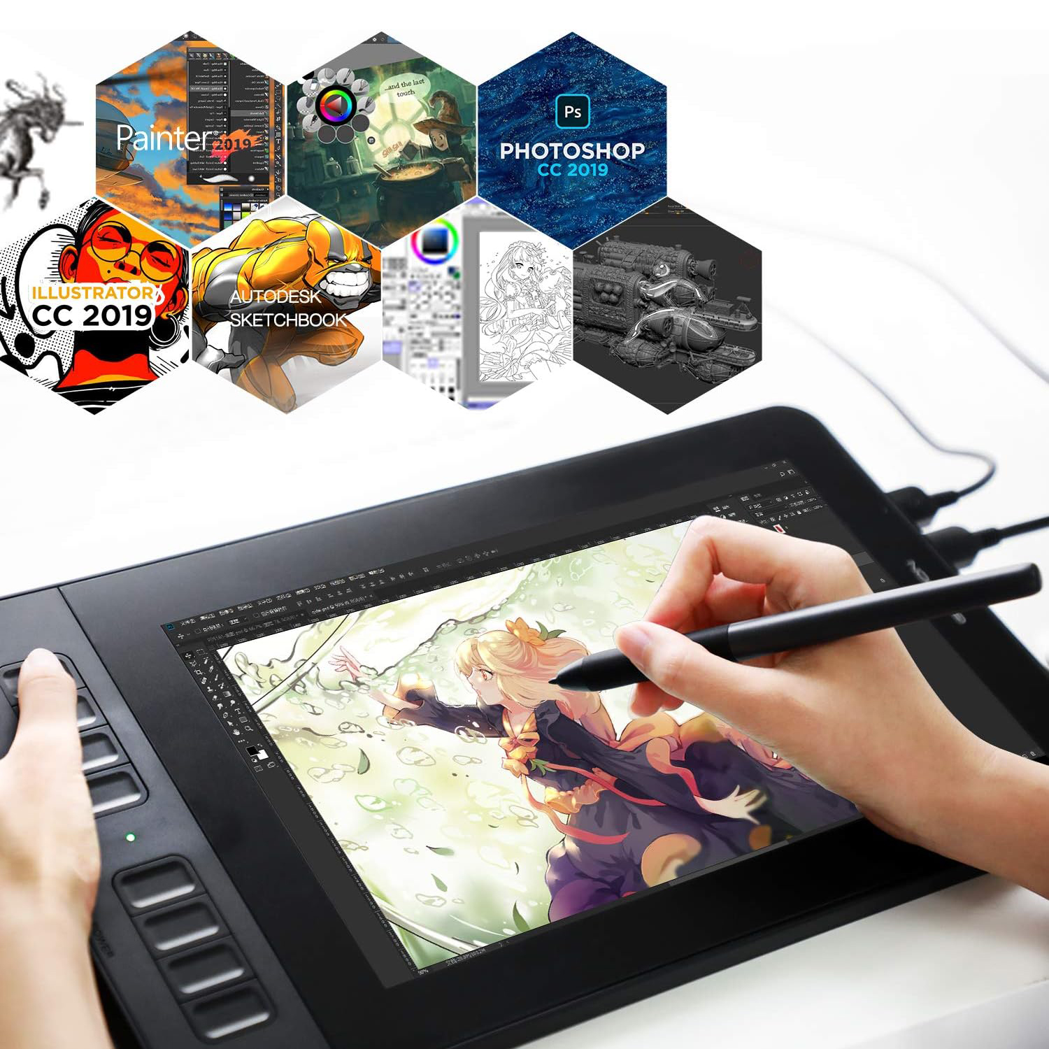 11.6 Inch Screen Gaomon PD1161 – обзор и цена Graphic Tablet Accessories