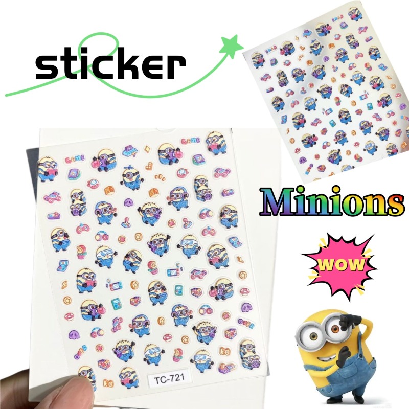 Cute Minions anime cartoon cre – обзор и цена Tablet Accessories Set