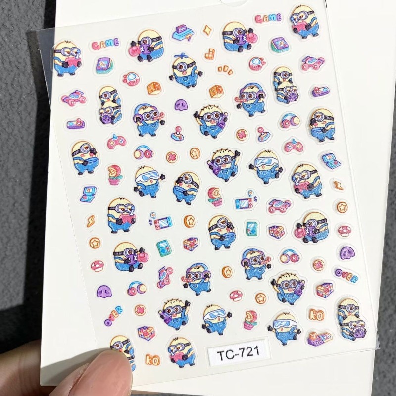 Cute Minions anime cartoon cre – обзор и цена Tablet Accessories Set