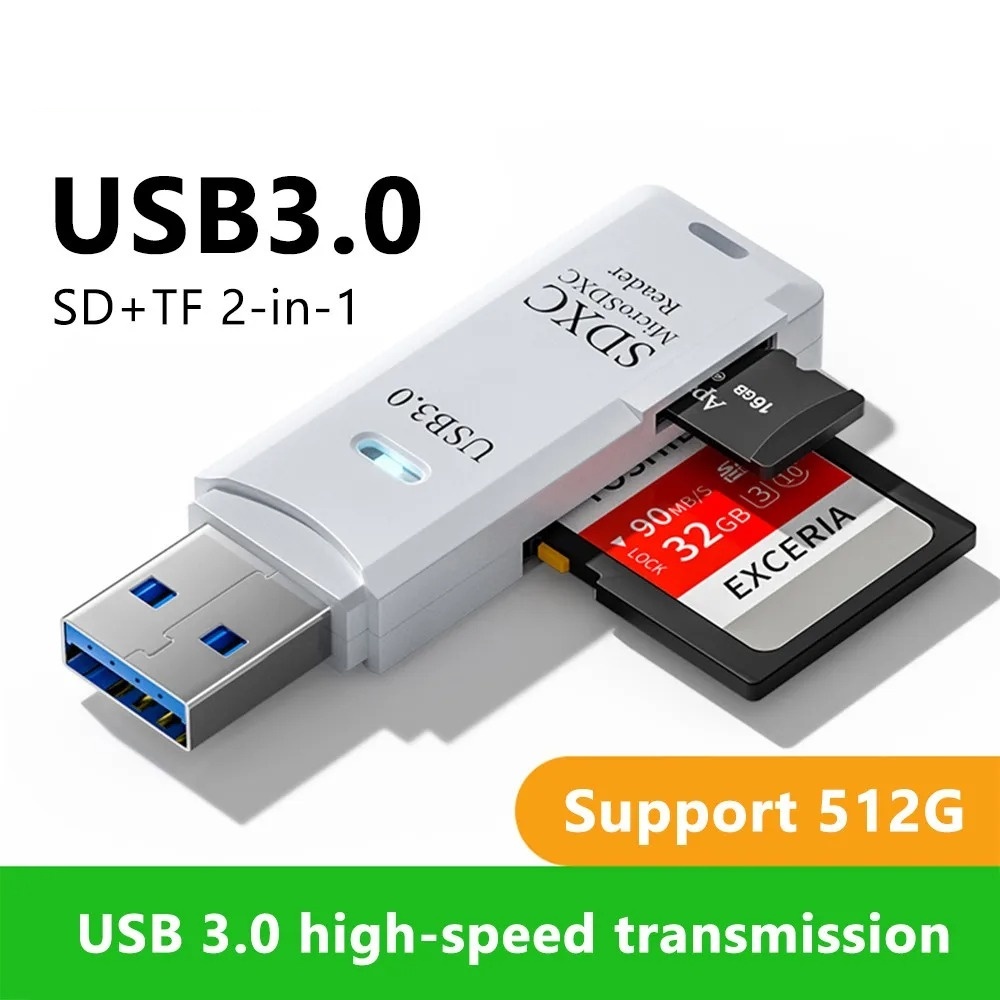 2 in 1 USB 3.0 Card Reader Hig – обзор и цена Tablet Accessories For Reading