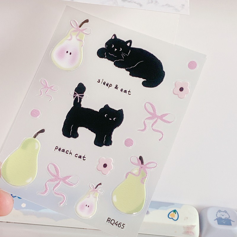 Cute Green Apple Cat Jelly Sti – обзор и цена Iphone Tablet Accessories