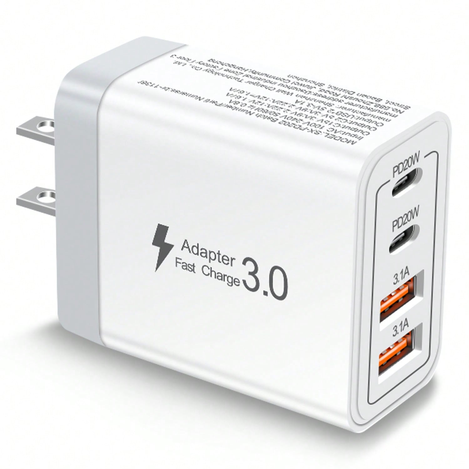 40W US Plug 4-Port 2A2C Wall C – обзор и цена Accessories For Tablet Users
