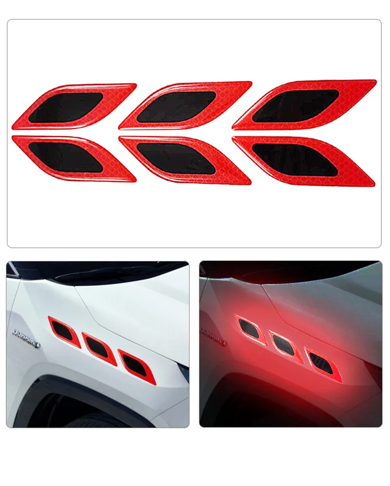 6pcs/Set Car Reflective Sticke – обзор и цена Tablet Accessories Set