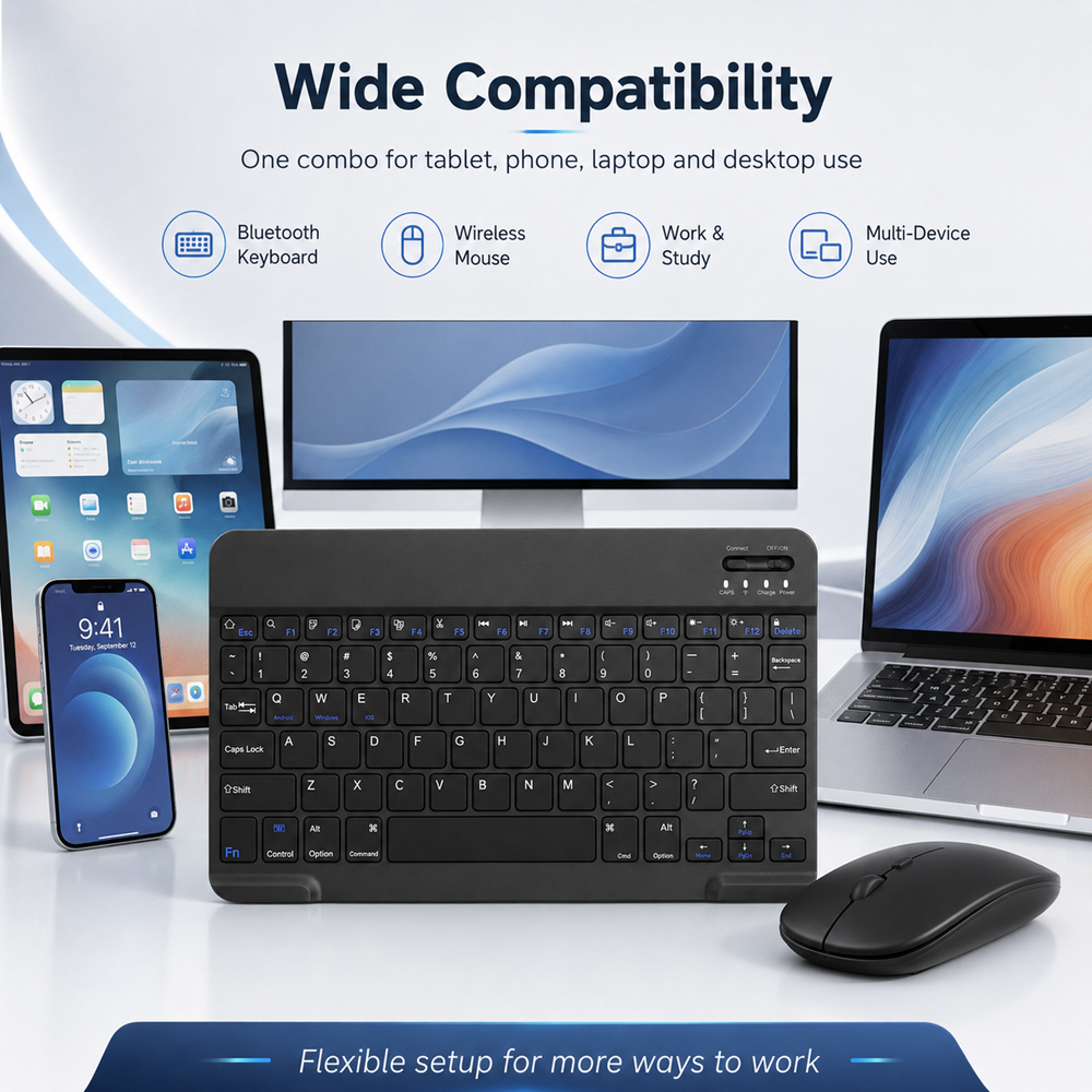 Bluetooth Wireless Keyboard Fo – обзор и цена Tablet Ipad Accessories