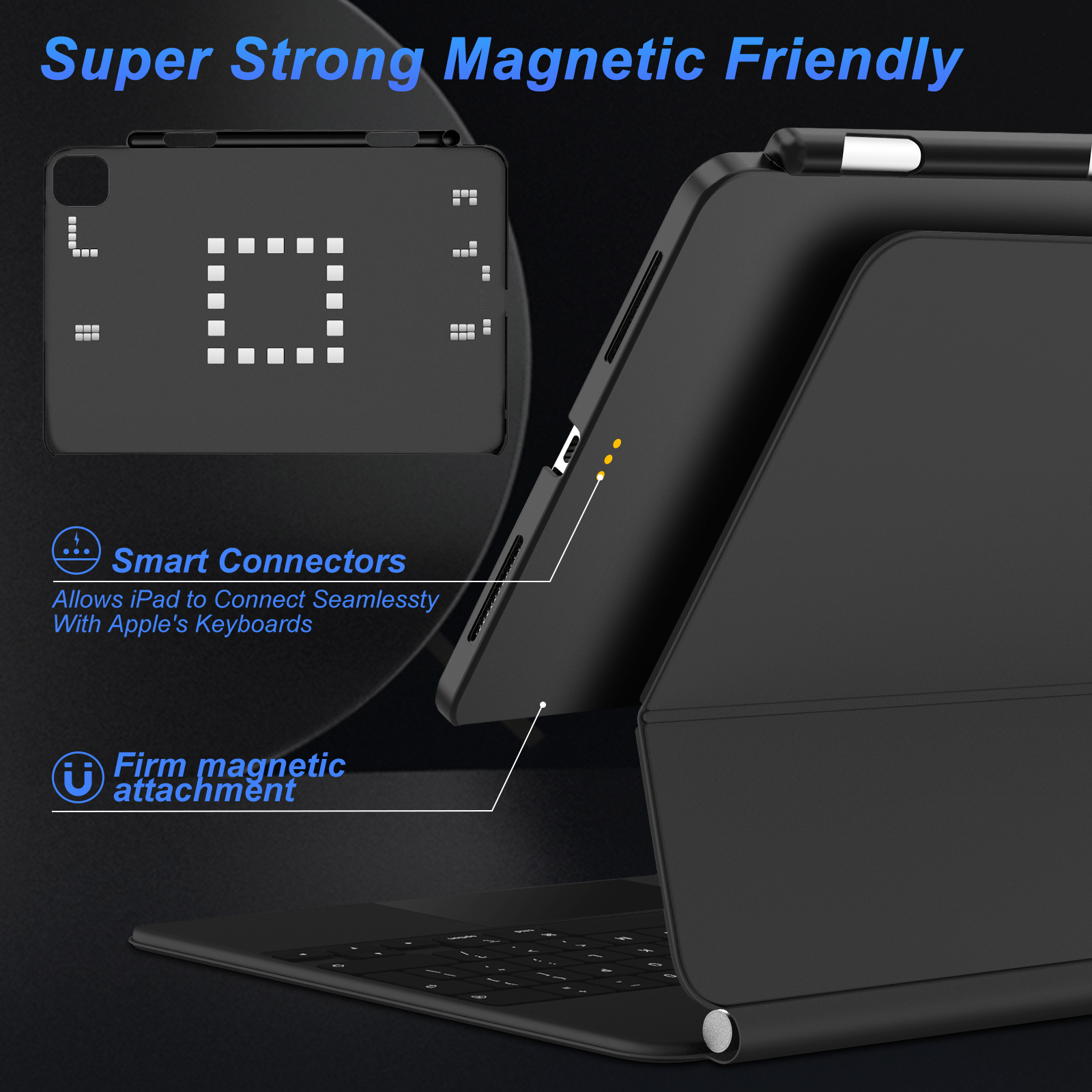 GOOJODOQ Magnetic Case for iPa – обзор и цена Iphone Tablet Accessories