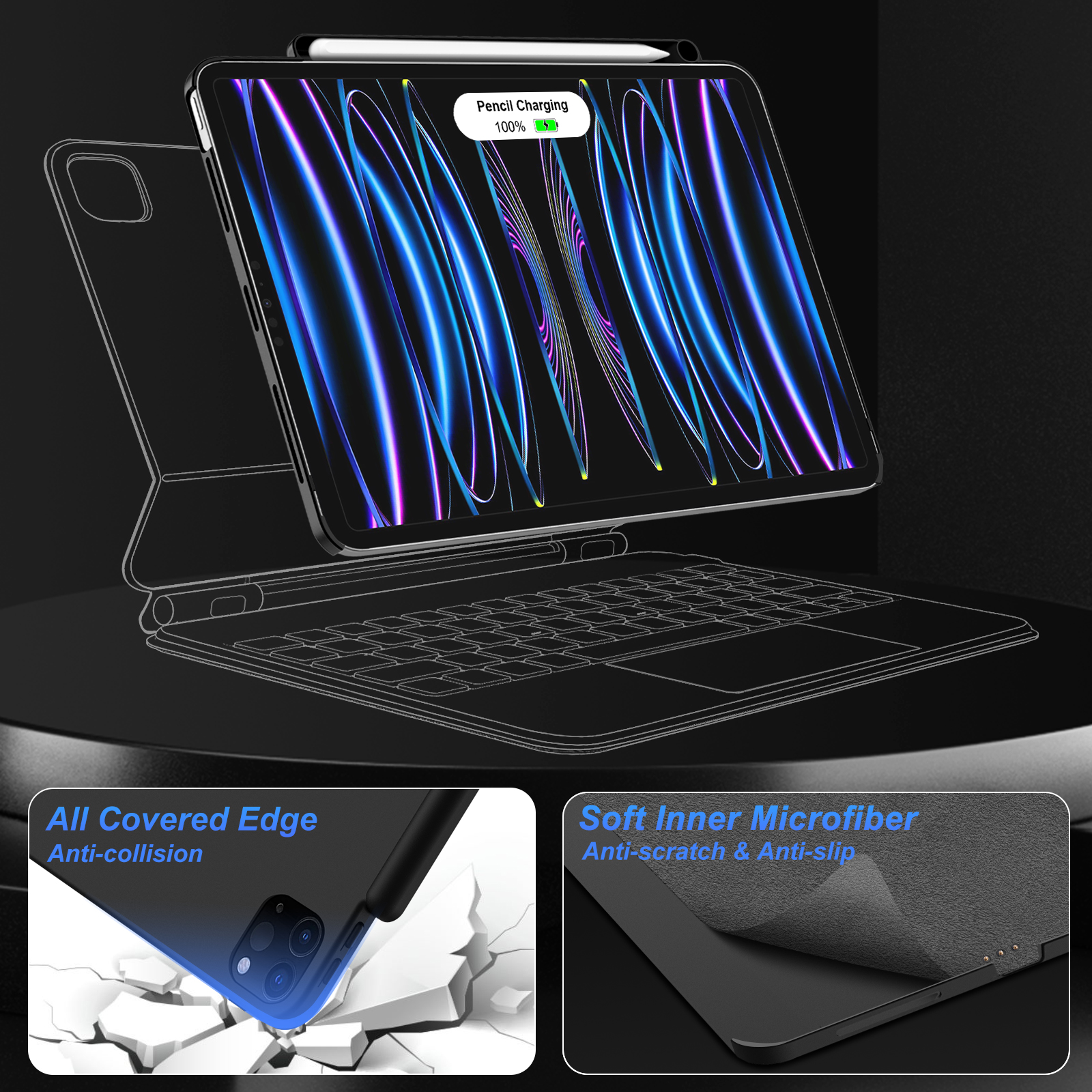GOOJODOQ Magnetic Case for iPa – обзор и цена Iphone Tablet Accessories